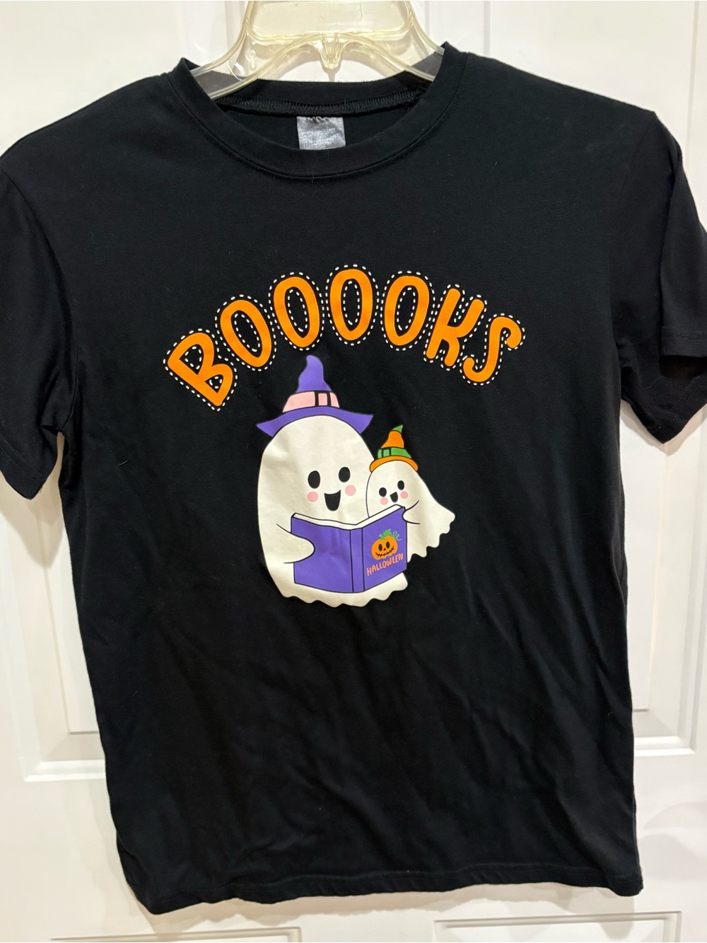 Halloween 'Booooks' Ghost Tee